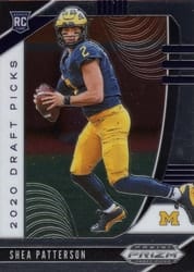 2020 Panini Prizm Draft Picks Base Set Shea Patterson #138 card
