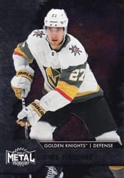 2020-21 SkyBox Metal Universe Base Set Shea Theodore #27 card