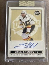 2024-25 Upper Deck Clear Cut Vintage Autos Shea Theodore #VA-ST card