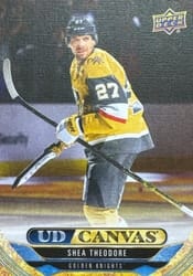 2024-25 Upper Deck UD Canvas Shea Theodore #C260 card