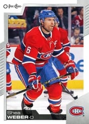 2020-21 O-Pee-Chee Base Set Shea Weber #214 card