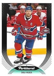 2020-21 Parkhurst Base Set Shea Weber #248 card