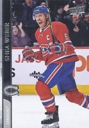 2020-21 Upper Deck Base Set Shea Weber #101 card