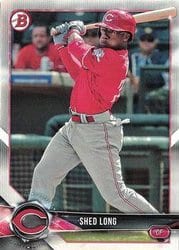 2018 Bowman Draft Base Set Shed Long #BD-120 card