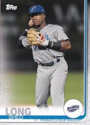 2019 Topps Pro Debut Base Set Shed Long #150 card