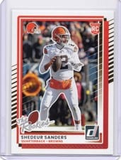 2025 Donruss Rookies & Highlights Base Set Shedeur Sanders #DRH-70 card