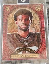 2025 Panini Mosaic Micro Mosaic Shedeur Sanders #20 card