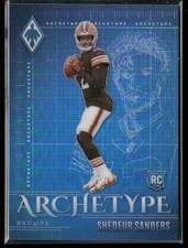 2025 Panini Phoenix Archetype Shedeur Sanders #25 card