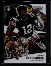 2025 Panini Prizm Manga - Vertical Shedeur Sanders #12 card