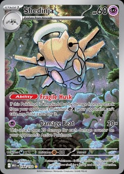 2025 Mega Evolution Shedinja #144 card