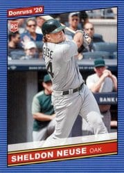 2020 Donruss Base Set Sheldon Neuse #240 card