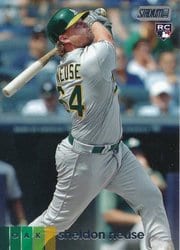 2020 Stadium Club Base Set Sheldon Neuse #282 card