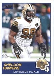2019 Score Base Set Sheldon Rankins #271 card