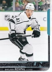2018-19 Upper Deck Base Set Sheldon Rempal #458 card