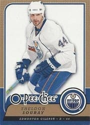 2008-09 O-Pee-Chee Base Set Sheldon Souray #11 card