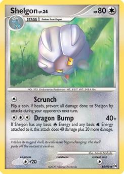 Arceus Shelgon #48 card