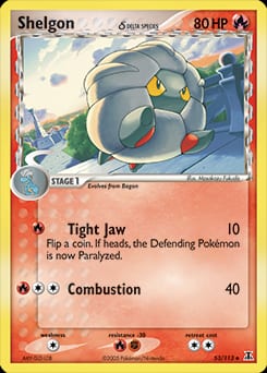 Delta Species Shelgon δ #53 card
