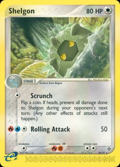 2003 Dragon Shelgon #20 card