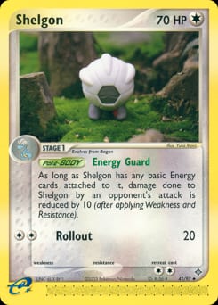 2003 Dragon Shelgon #41 card