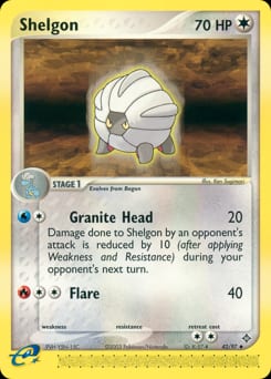 2003 Dragon Shelgon #42 card
