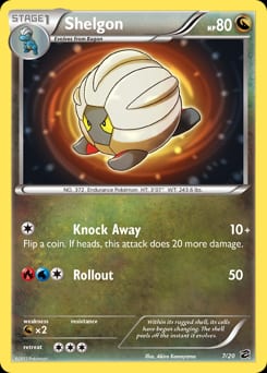 Dragon Vault Shelgon #7 card