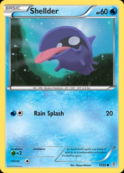 Generations Shellder #19 card