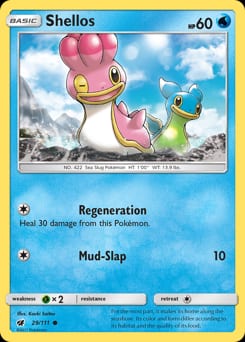 Crimson Invasion Shellos #29 card