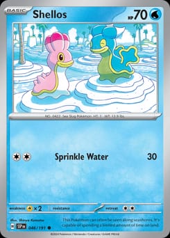 Surging Sparks Shellos #46 card
