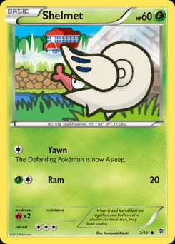 Plasma Blast Shelmet #7 card