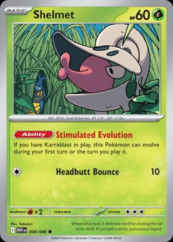 White Flare Shelmet #8 card