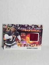 2025 Panini Absolute Holiday Suit Shemar Stewart #HS-SST card