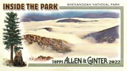 2022 Topps Allen & Ginter Mini Inside the Park Shenandoah National Park #ITP-18 card