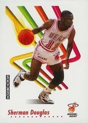 1991-92 SkyBox Base Set Sherman Douglas #147 card