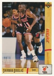 1991-92 Upper Deck Base Set Sherman Douglas #122 card