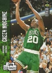 1995-96 Collector's Choice Base Set Sherman Douglas #367 card