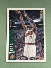 1996-97 Collector's Choice Base Set Sherrell Ford #332 card