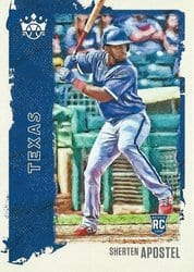2021 Panini Diamond Kings Base Set Sherten Apostel #67 card