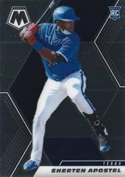 2021 Panini Mosaic Base Set Sherten Apostel #213 card