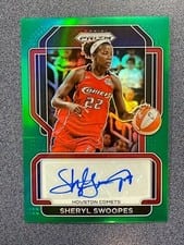 2022 Panini Prizm WNBA Signatures Sheryl Swoopes #SG-SWP card