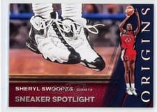 2024 Panini Origins WNBA Sneaker Spotlight Sheryl Swoopes #SK-SHS card