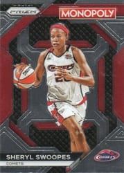 2024 Panini Prizm Monopoly WNBA All-Stars Sheryl Swoopes #WNBA21 card