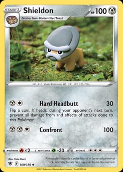 Astral Radiance Shieldon #109 card