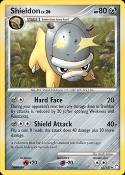 Mysterious Treasures Shieldon #63 card