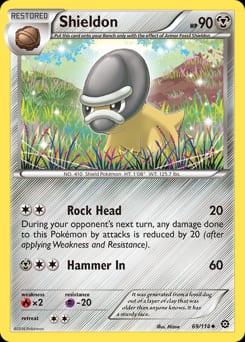 Steam Siege Shieldon #69 card