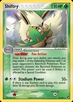 Deoxys Shiftry #25 card