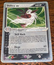 2007 Power Keepers Shiftry ex #97 card