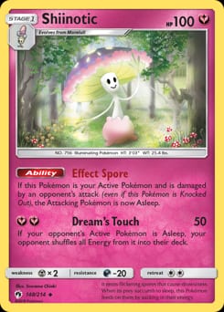 Lost Thunder Shiinotic #148 card