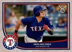 2018 Topps Big League Base Set Shin-Soo Choo #185 card