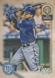 2018 Topps Gypsy Queen Base Set Shin-Soo Choo #75 card