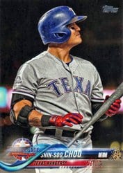 2018 Topps Update Base Set Shin-Soo Choo #US205 card